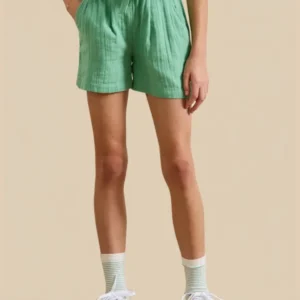 Mädchen-Shorts aus Bio-Baumwollgaze
