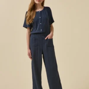 Jumpsuit aus Baumwolllgaze – Kollektion « Junior »