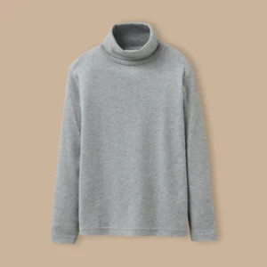 Jungen-Rollkragenpullover – Bio-Baumwolle