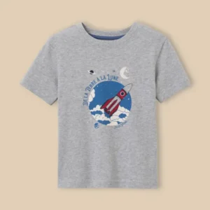 Kinder T-Shirt aus der Jules Verne Kollektion – Bio-Baumwolle