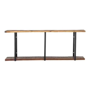 Regal Montara – Zweistufiges Regal aus recyceltem Holz