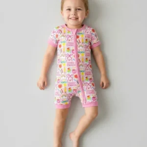 Kindness School Girl Bamboo Shorty Zippy