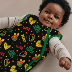 Peace Love Juneteenth Bamboo Sleep Bag