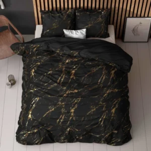 Bettwäsche Marmor--Set Bettbezug & Kissenbezüge