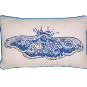 Beddinghouse x Van Gogh Museum Paon de Bonne Nuit Zierkissen - Blau