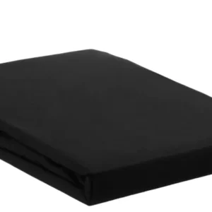 Ambiante Topper Spannbettlaken - Baumwolle - Schwarz