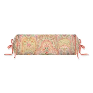 Pip Studio Jabali Flower Roll Zierkissen - Korallenrot