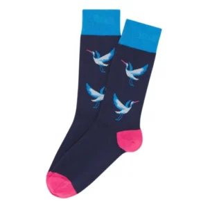 Chaussettes birdie Marine 1