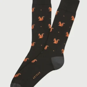 Chaussettes coton écureuil homme 1