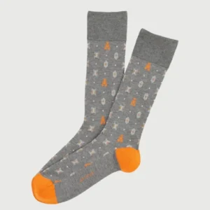 Chaussettes Homme Pince sans rire Imprimé homards et signes tribaux 1