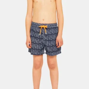 Short de bain Enfant banc de poisson Marine 1