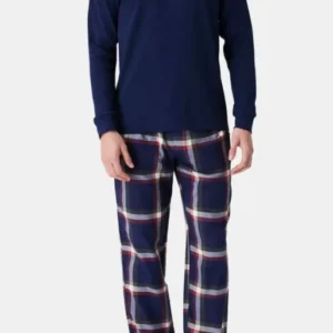 Haut Homme shirt manches longues Abysse MARINE 1