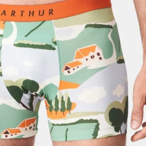 Boxer Homme Campagne Homme Vert 1