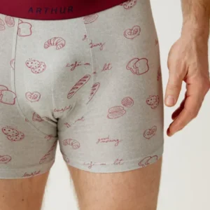 Boxer en jersey de coton - P'tit dej au lit