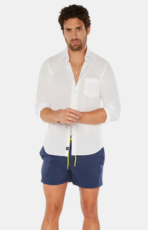 Short de bain Homme Polyester recyclé Jaune 14