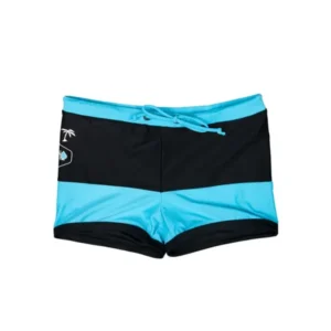 Boxer de bain Junior - Noir / Turquoise
