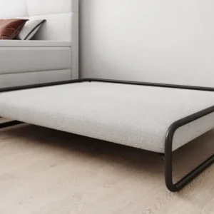 Hundebett Arlo 100×120 cm in Bouclé