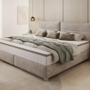 Familien Boxspringbett Aurelio in 220/240x200 in Cord