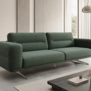Designer Sofa Torino 3 Sitzer in Bouclé