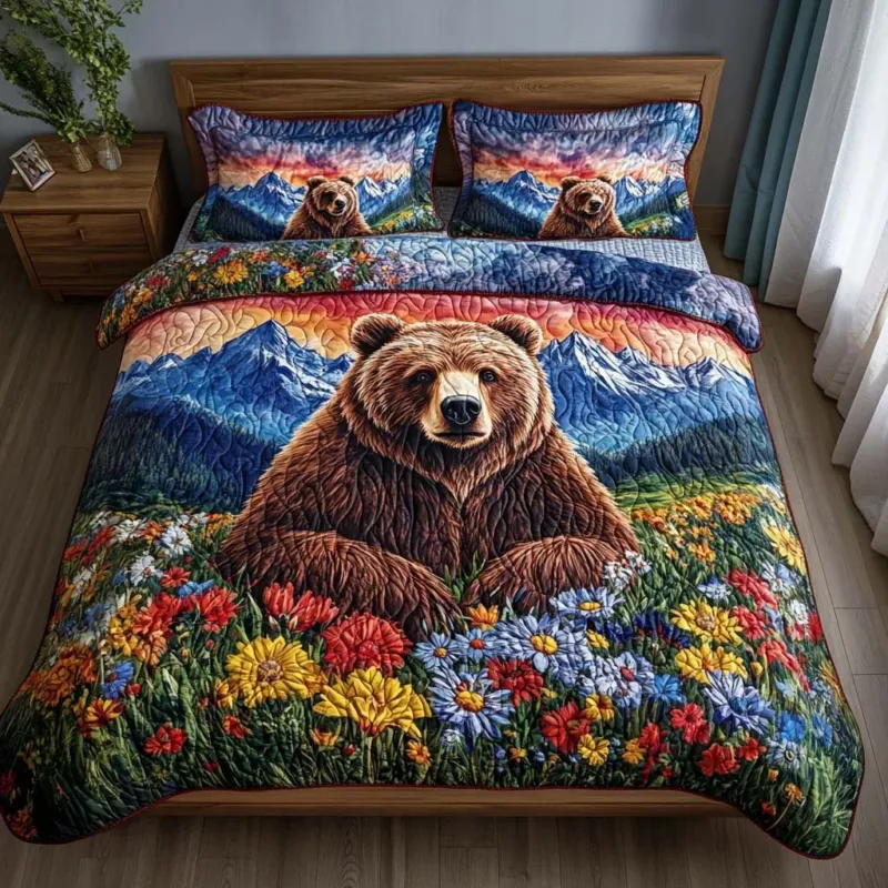 Bear Endless Wonder Bamboo Quilt Bedding Set