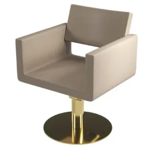 GammaStore Friseurstuhl USHAPE Q BLACK BASE SUPERGOLD