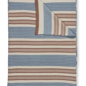Pip Studio Bonsoir Combistripe Wohndecken - Blau