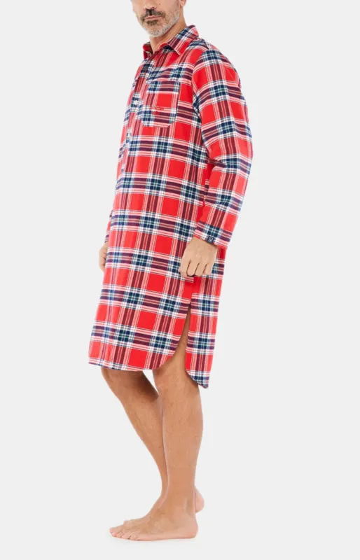 Chemise Grand-Père Logan Rouge 2