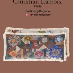 TRINQUETAILLE TERRE CUITE Decorative Pillow - Palais Royal Linen Gallery
