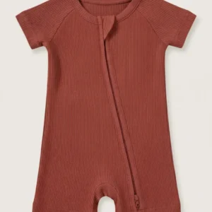 Rosewood Ribbed Bamboo Shorty Zippy