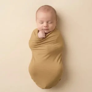 Solid Knit Bamboo Swaddle Blanket