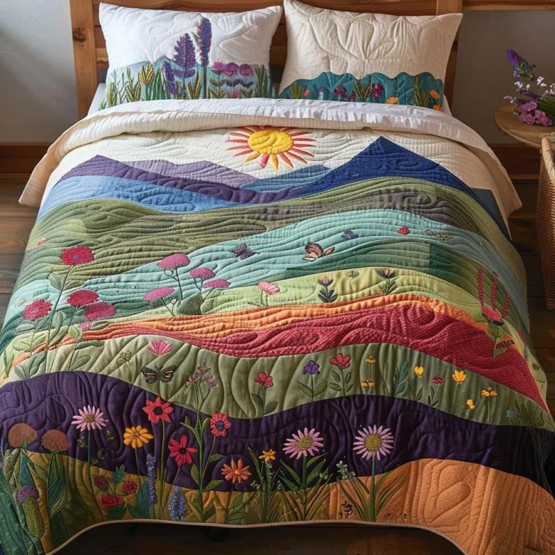 Endless Summer Dreams Bamboo Quilt Bedding Set
