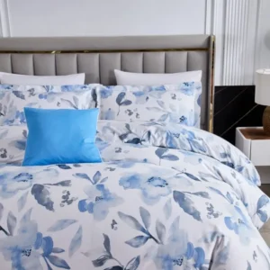 Evelyn 4PC Duvet Cover Set – 100% Cotton