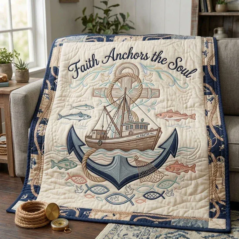 Favor The Brave Bamboo Quilt Blanket
