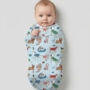 Best Bud Bark Family Matching swaddle blanket
