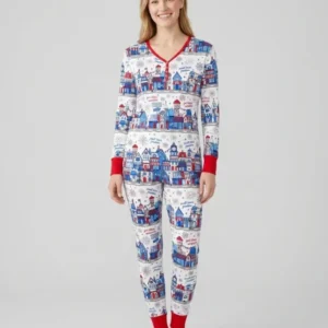 Small Town Freedom USA Bamboo Women Pajama Set