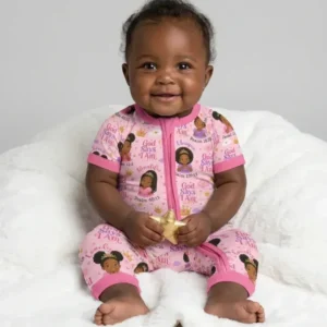 Black Princess God Says I Am Bamboo Shorty Zippy