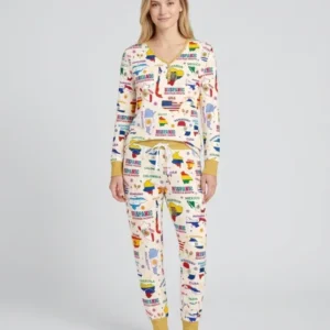 Hispanic Heritage Month Country Flags Bamboo Women Pajama Set