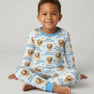 New Best Friend Bamboo Two Piece Long Sleeve Pajama Set