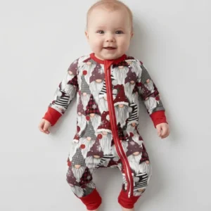 Christmas Gnome Bamboo Convertible Zippy