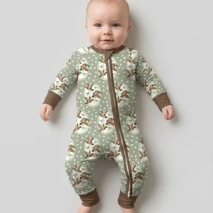 Dapper Ducks & Bows Bamboo Convertible Zippy