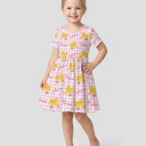 Coquette Back To School Bamboo Twirl Dress