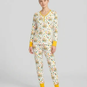 Love For All Family Matching Bamboo Women Pajama Set