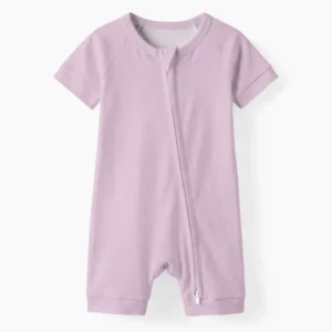 Thistle Bamboo Shorty Zippered Romper