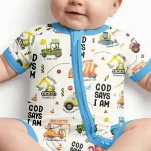God Says I Am Bamboo Shorty Zippy