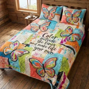 Make Life Your Own Bamboo Quilt Bedding Set