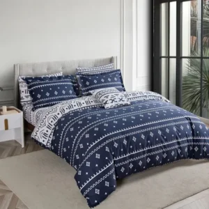 Mason 4PC Duvet Cover Set – 100% Cotton