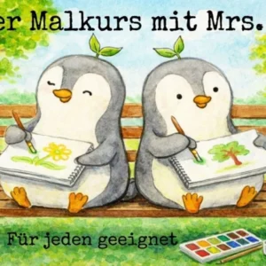 Aquarell-Malkurs: Blumen & Blüten mit Mrs. Panda