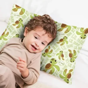 Father and Son Turtle Bamboo Pillow Case