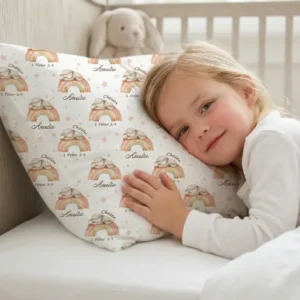 Chosen As His Own Custom Name Bamboo Pillow Case