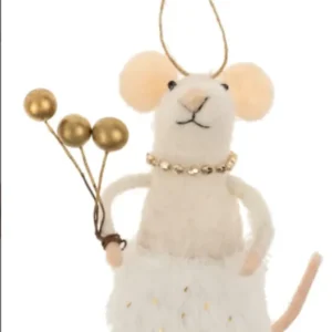 Wintry Winnie Mouse Indaba Ornament Collection